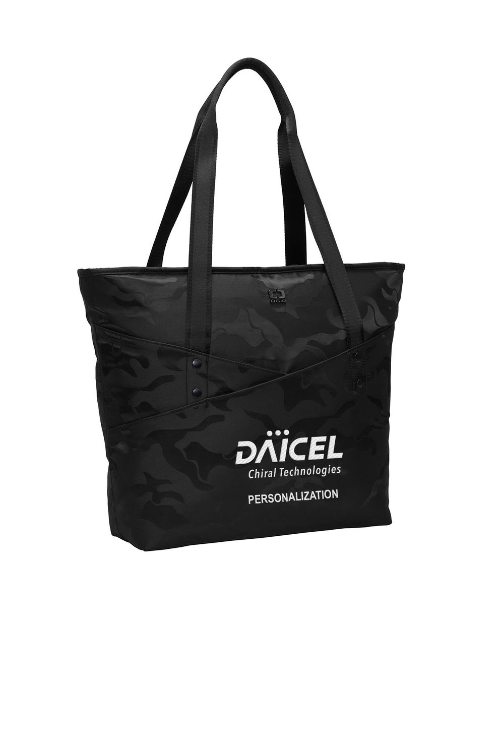 OGIO Downtown Tote- Black Camo, Tarmac Heather OGIO Downtown Tote- Black Camo, Tarmac Heather