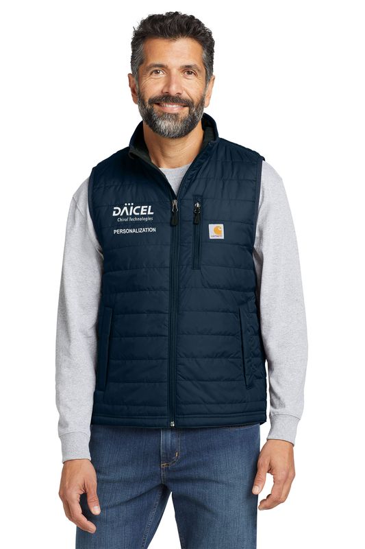 Unisex Carhartt Gilliam Vest - Navy, Shadow Grey