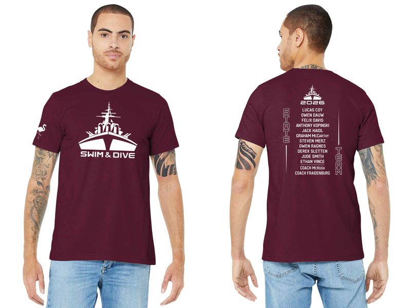 Adult Bella & Canvas Short Sleeve Tee- Maroon