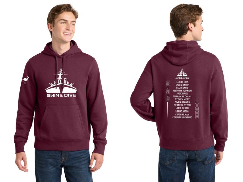 Sport-Tek Pullover Hooded Sweatshirt- Maroon