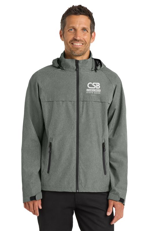 NEW Adult Torrent Waterproof Jacket- Black, Dark Grey Heather