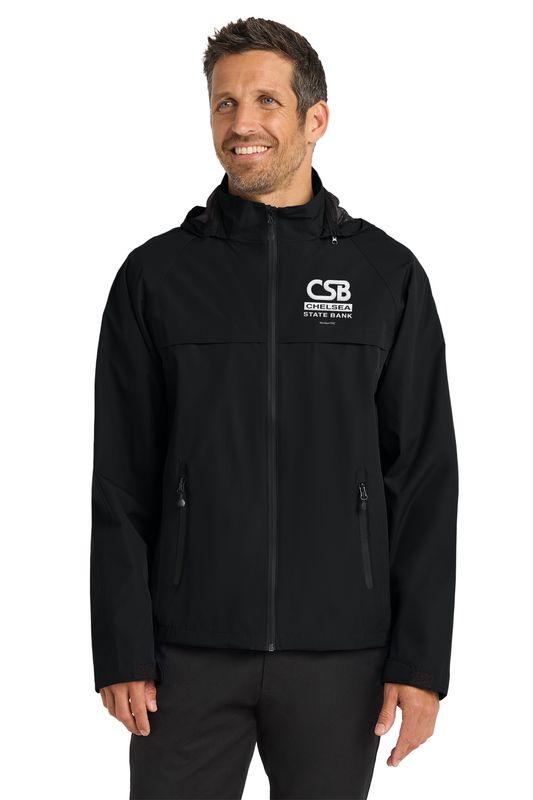 NEW Adult Torrent Waterproof Jacket- Black, Dark Grey Heather