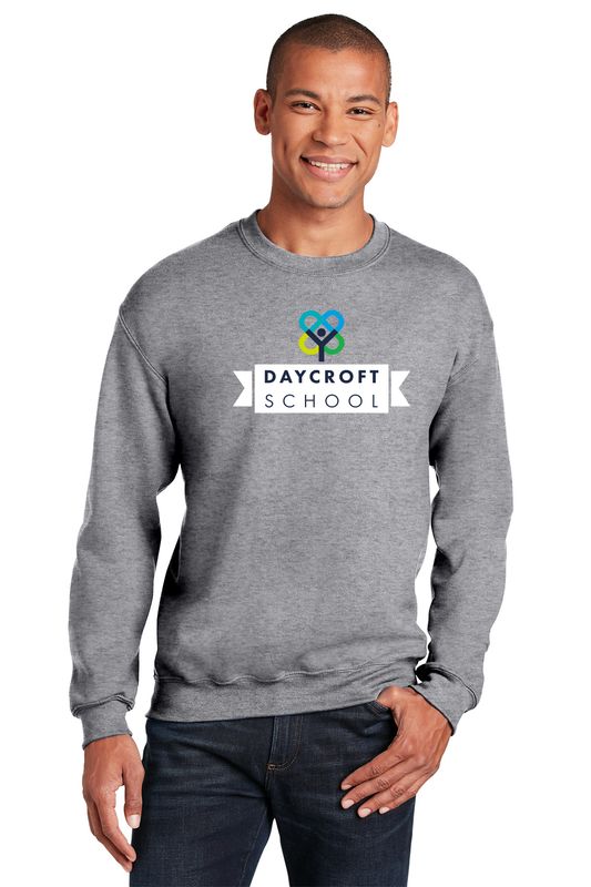 NEW Adult HeavyBlend Crewneck Sweatshirt- Sport Grey