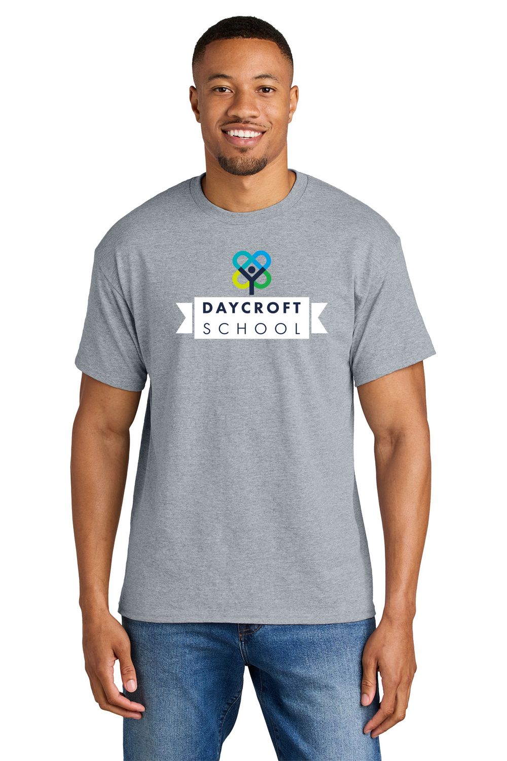 NEW Short Sleeve 50/50 Tee (Adult and youth sizes) - Grey