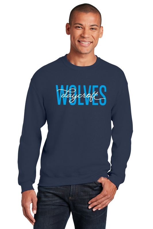 NEW Adult HeavyBlend Crewneck Sweatshirt- Navy