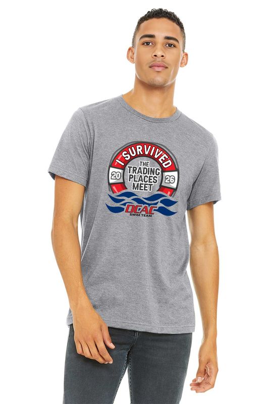 Bella & Canvas Adult CVC Short Sleeve Tee- Athletic Heather