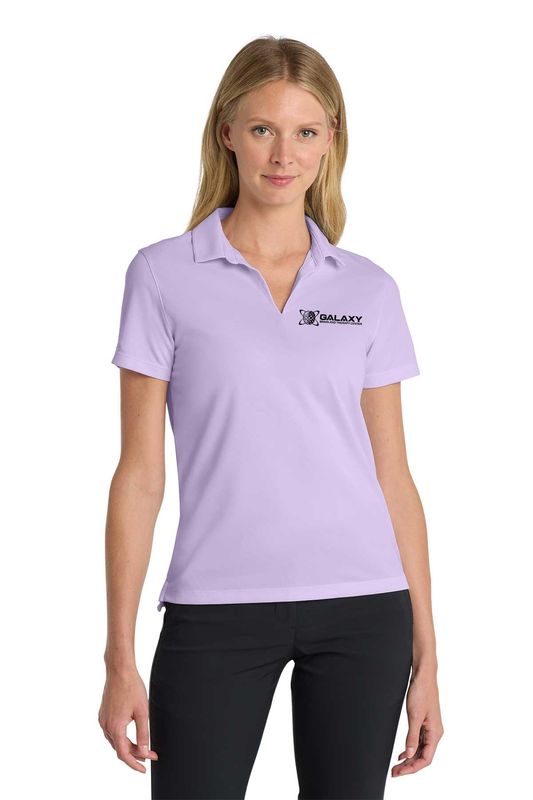 Nike Ladies Dri-FIT Micro Pique 2.0 Polo - Cool Grey, Black, Purple, Navy, Team Red, Urban Lilac