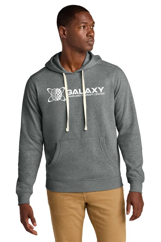 District Unisex Re-Fleece Hoodie-Black, Navy, Deep Grey Heather, Light Grey Heather