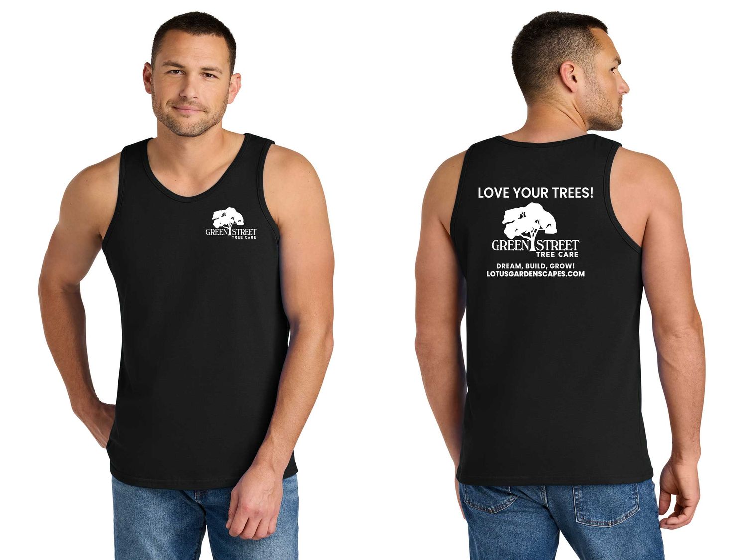 Gildan Heavy Cotton Tank Top- Black, Graphite Heather, Sport Grey Gildan Heavy Cotton Tank Top- Black, Graphite Heather, Sport Grey