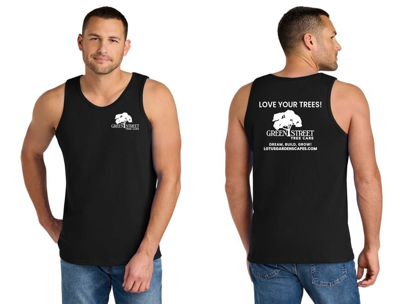 Gildan Heavy Cotton Tank Top- Black, Graphite Heather, Sport Grey