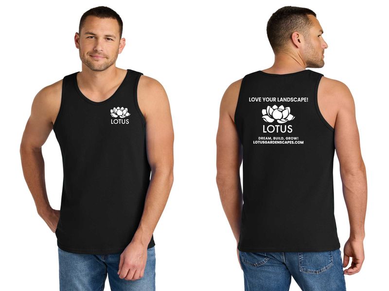 Gildan Heavy Cotton Tank Top- Black, Graphite Heather, Sport Grey