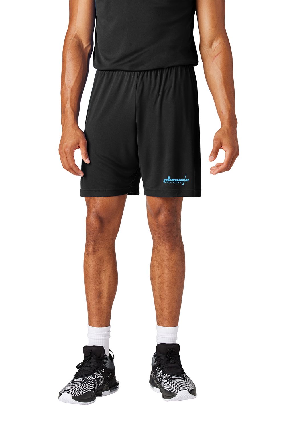 Sport-Tek PosiCharge Competitor 7” Short- Black, Silver