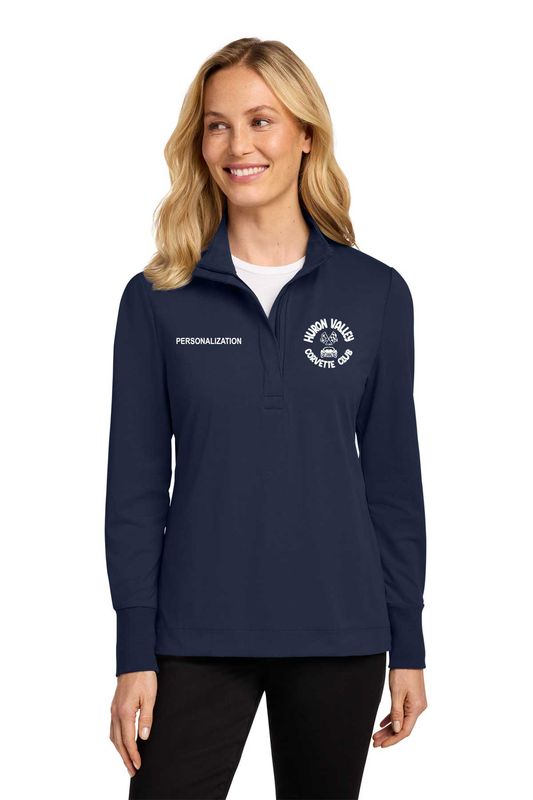 Port Authority Women's Fairway Stretch 1/4-Zip- Black, Navy, Grey