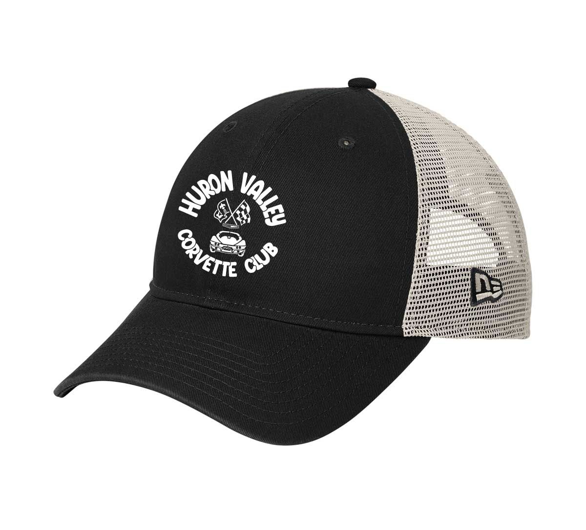 New Era 9TWENTY Unstructured Mesh Snapback Cap- Black/Stone, Graphite/Stone, Red/Stone, Navy/Stone