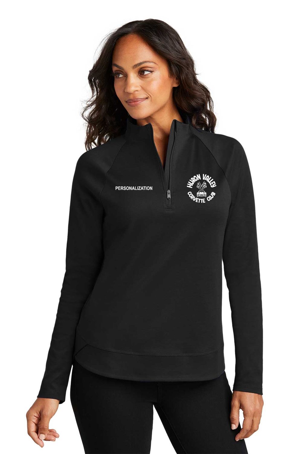 Port Authority Women's C-FREE Cypress 1/4-Zip- Black, Grey, Red, Royal, Navy