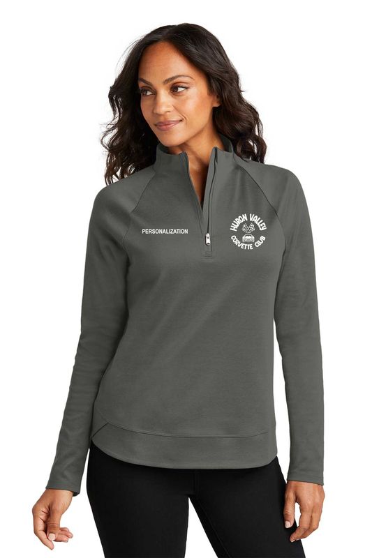 Port Authority Women's C-FREE Cypress 1/4-Zip- Black, Grey, Red, Royal, Navy