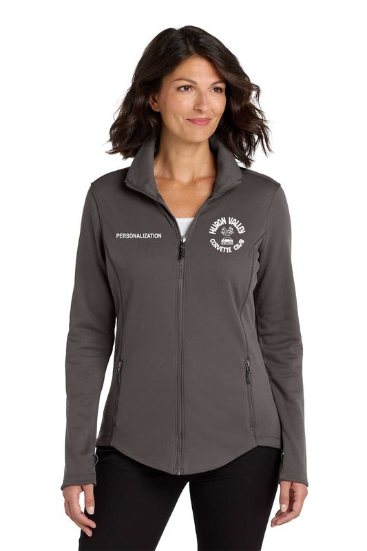 Port Authority Women's Collective Smooth Fleece Jacket-Black, Graphite, Navy, Sky Blue