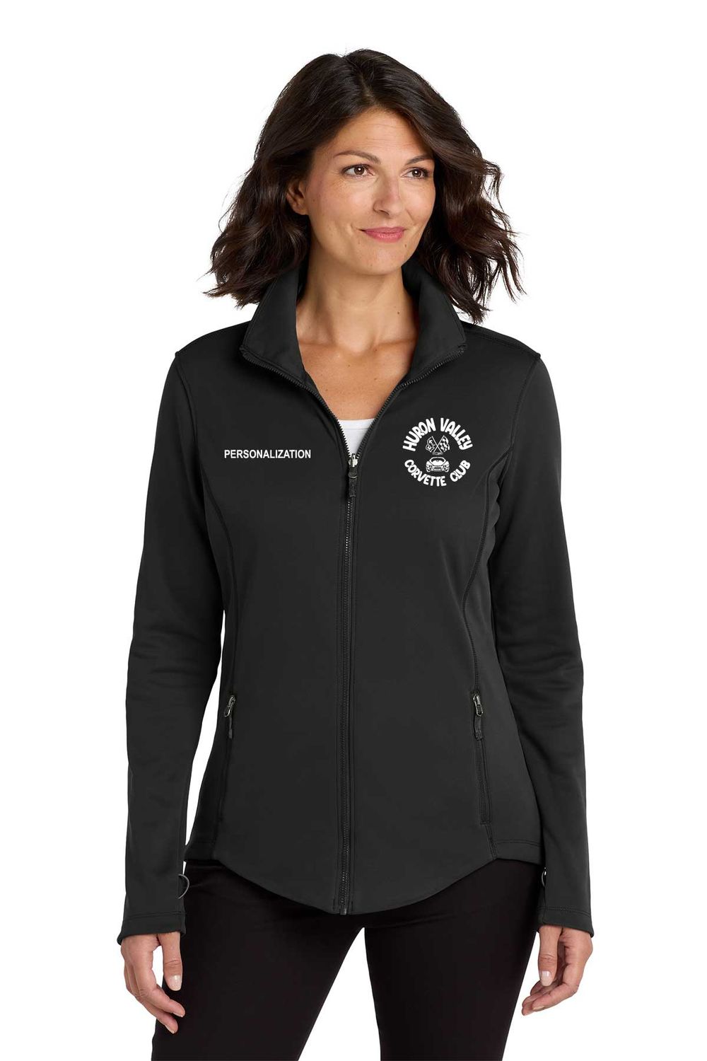 Port Authority Women's Collective Smooth Fleece Jacket-Black, Graphite, Navy, Sky Blue