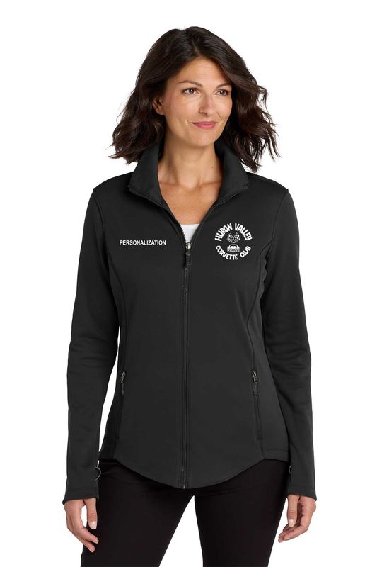 Port Authority Women's Collective Smooth Fleece Jacket-Black, Graphite, Navy, Sky Blue