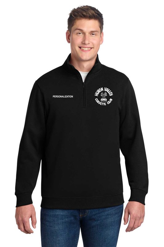 Sport Tek Adult 1/4 Zip Sweatshirt- Athletic Heather, Black, Navy, Red, Vintage Heather, White