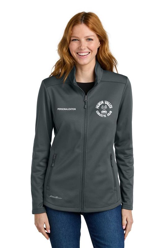Eddie Bauer Women’s Smooth Mid Layer Fleece Full-Zip-Black, Grey, Navy