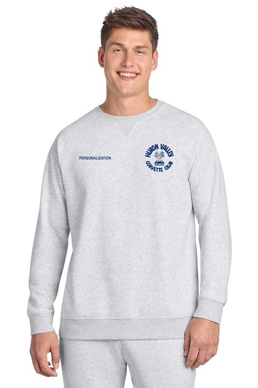 Sport-Tek Drive Fleece Crewneck- Navy, Black, Athletic Heather, Dark Grey Heather
