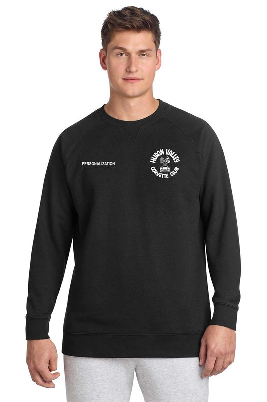Sport-Tek Drive Fleece Crewneck- Navy, Black, Athletic Heather, Dark Grey Heather