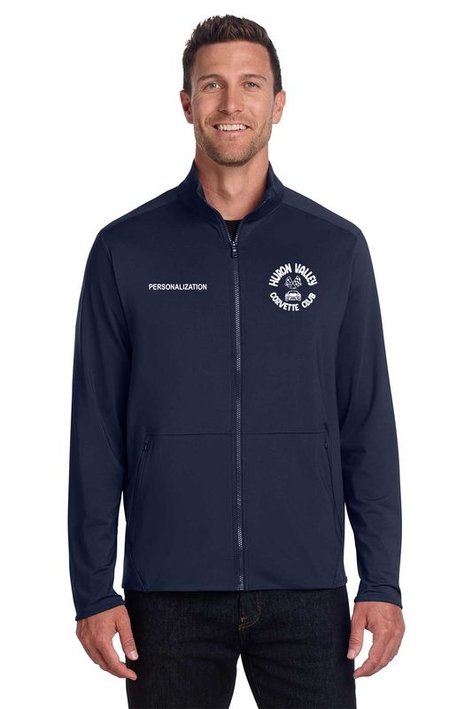 Unisex Accord Stretch Fleece Full Zip- Black, Pewter, Navy