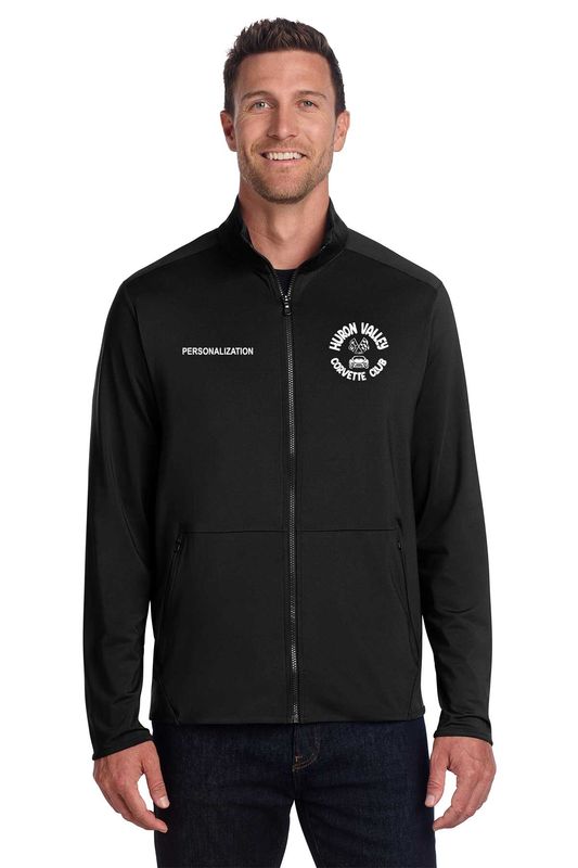 Unisex Accord Stretch Fleece Full Zip- Black, Pewter, Navy