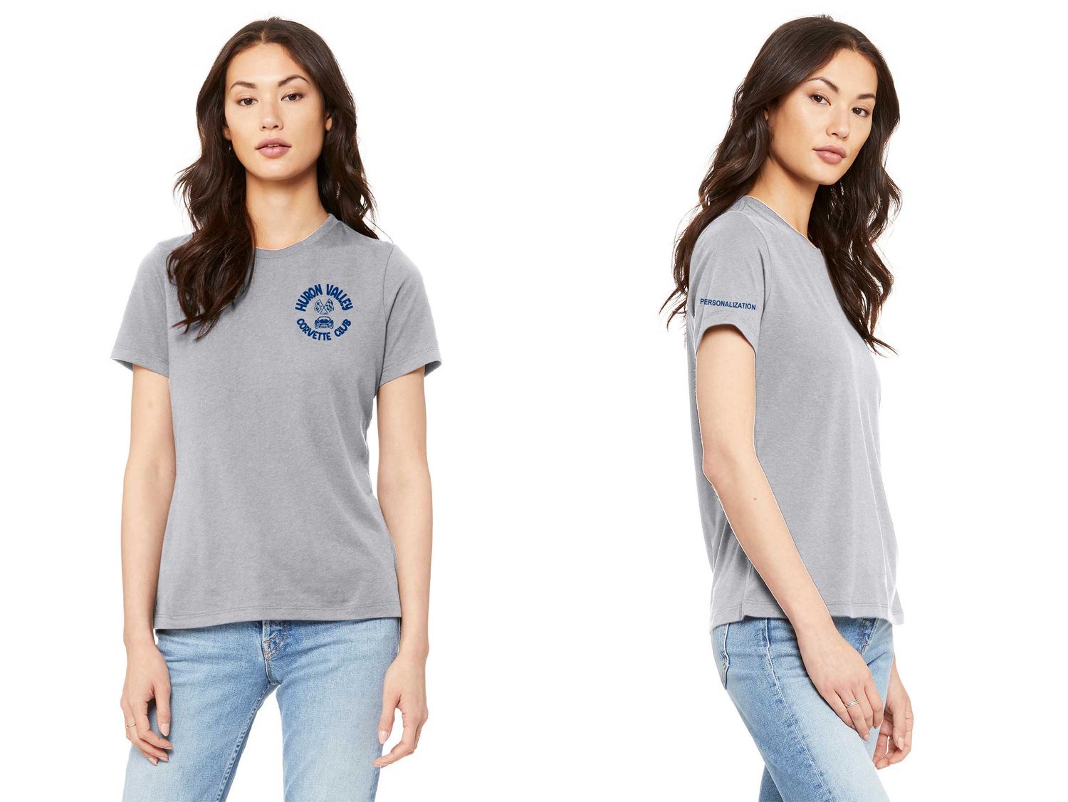 Bella & Canvas Women's Soft Cotton Blend T-Shirt- Black, Pink, Navy, Red, White, Athletic Grey Bella & Canvas Women's Soft Cotton Blend T-Shirt- Black, Pink, Navy, Red, White, Athletic Grey