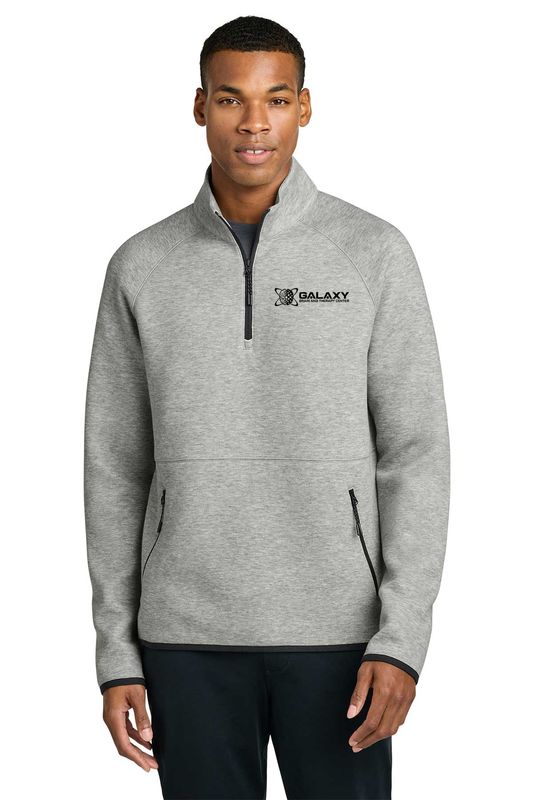 Sport-Tek Phenom 1/4-Zip- Athletic Heather, Black, Navy