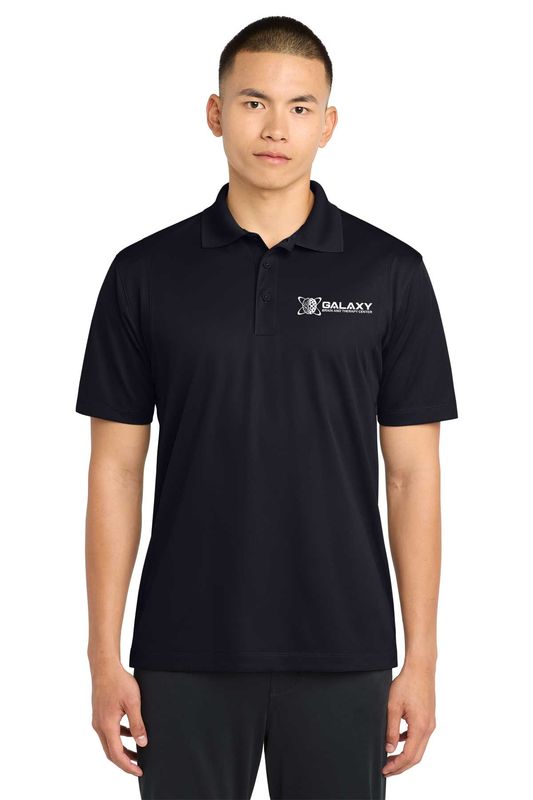 SportTek Men's Short Sleeve Polo- Navy, Grey, Black