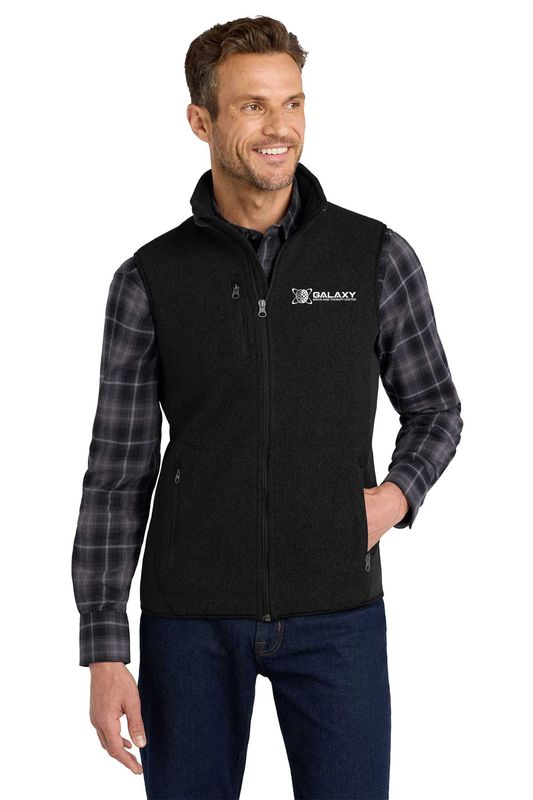 R-Tech Pro Fleece Full Zip Vest- Black, Charcoal Grey, Navy