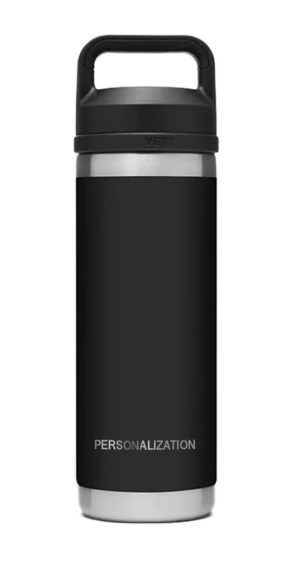 18 oz or 26 oz  Yeti Waterbottle- Black