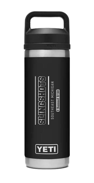 18 oz or 26 oz  Yeti Waterbottle- Black