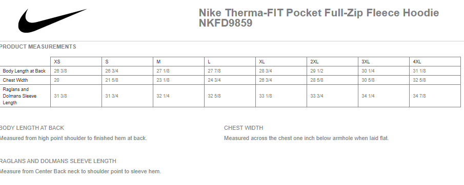 Nike Therma-FIT Pocket Full-Zip Fleece Hoodie- Black, White, Dark Grey Heather