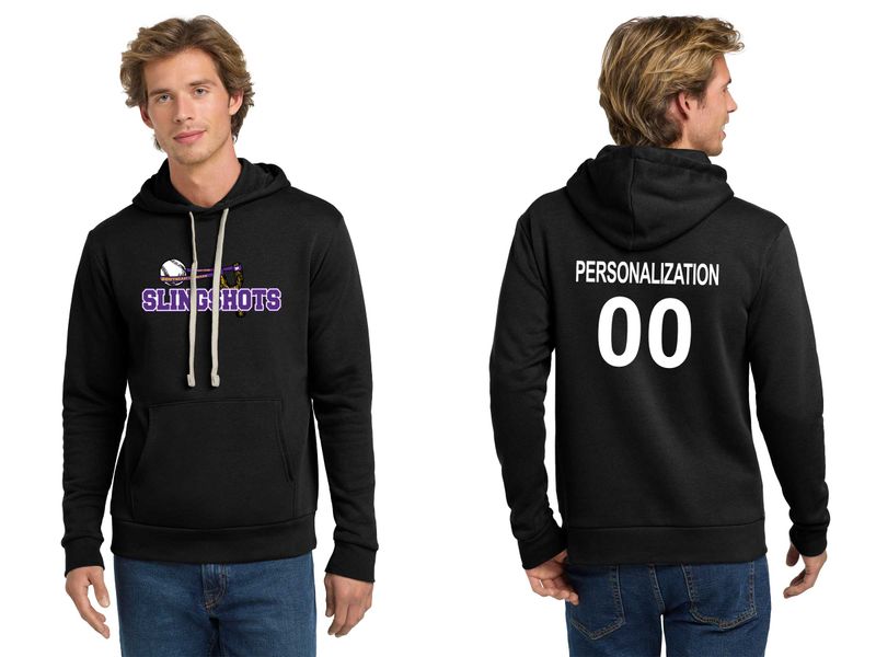 Unisex Santa Cruz Pullover Hoodie-Black, Light Grey, White, Purple