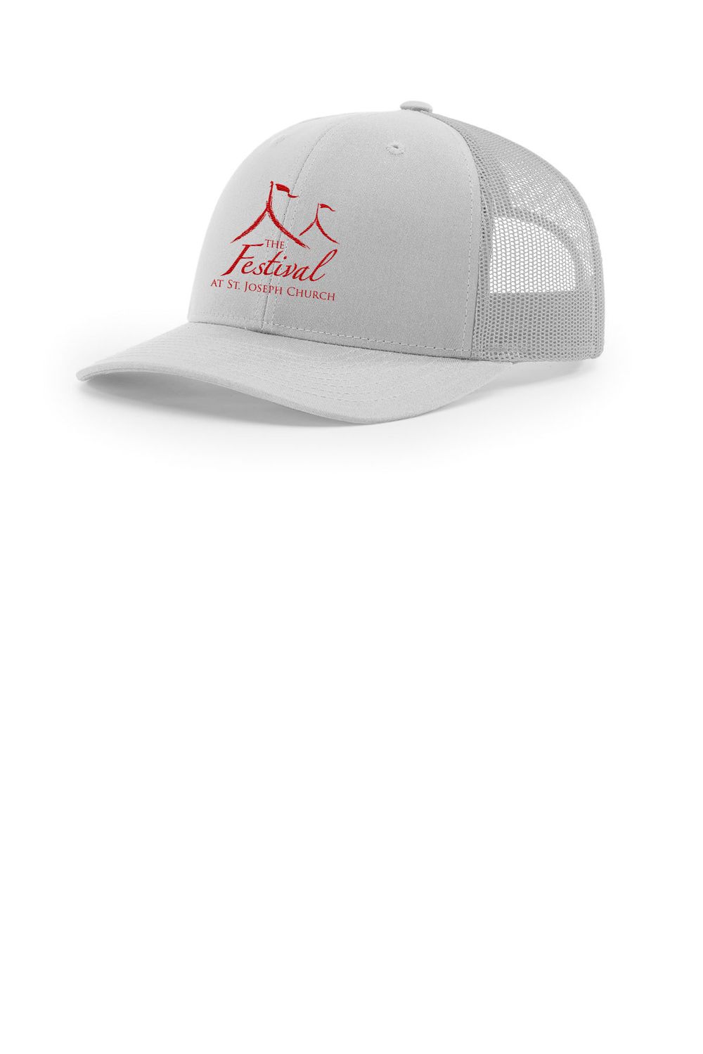 NEW Richardson Adult Snapback Trucker Cap-Red/White, Light Grey, Heather Grey/White  (OSFM)