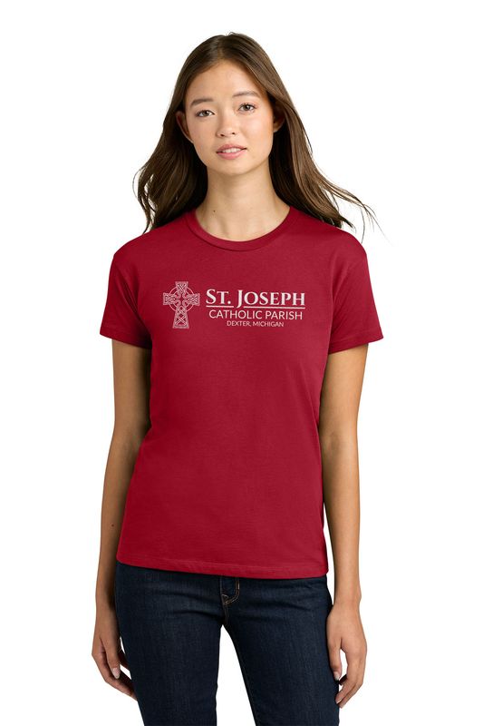 NEW Next Level Women’s Cotton Relaxed Tee- Grey, Red