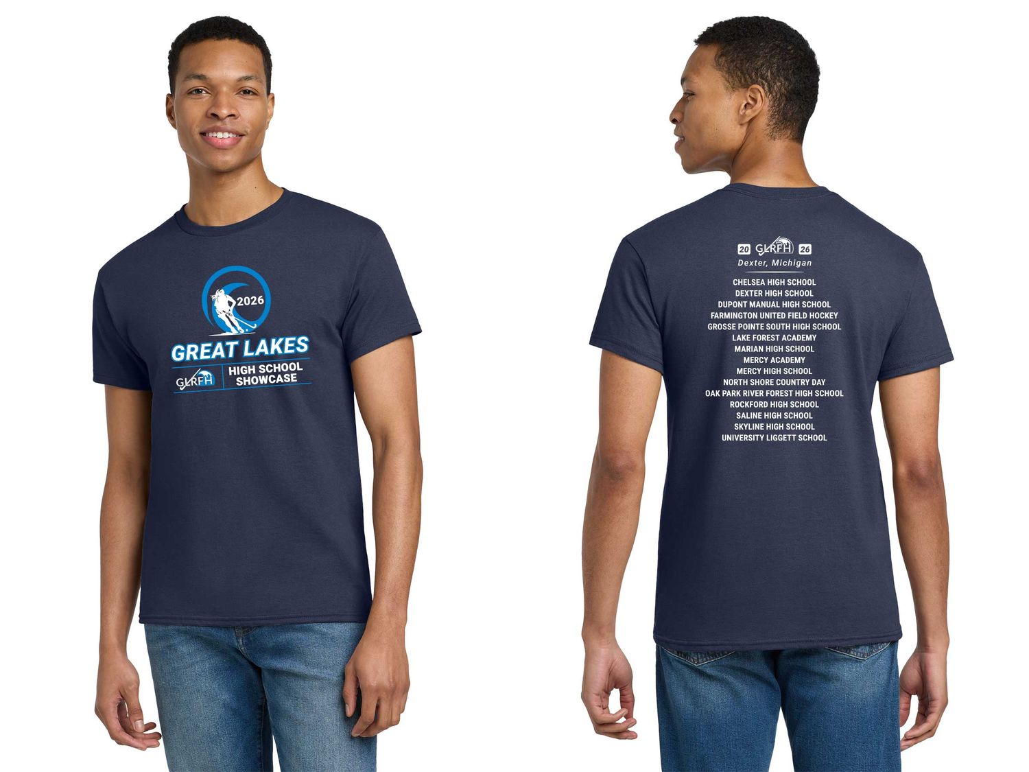 Gildan Adult Unisex Cotton Tee- Navy