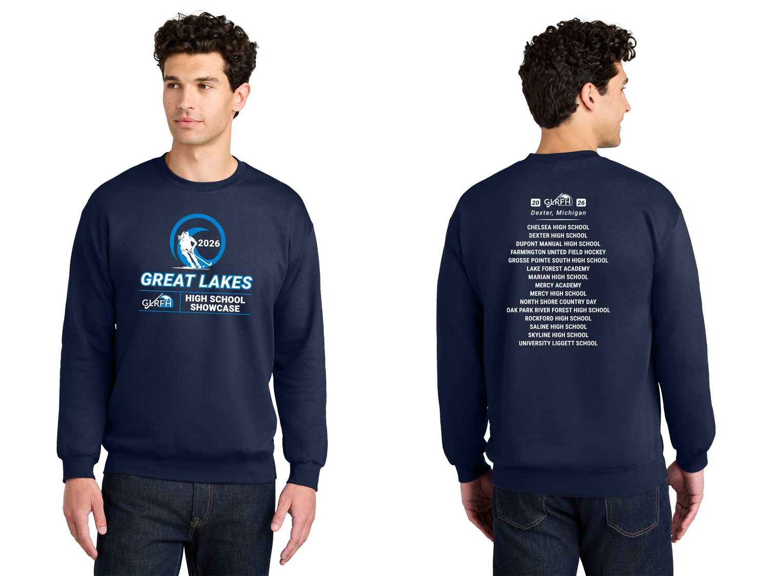 Gildan Softstyle Crewneck Sweatshirt- Navy Gildan Softstyle Crewneck Sweatshirt- Navy