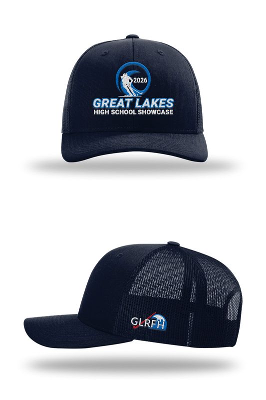 Trucker Snapback Cap (OSFA) - Navy