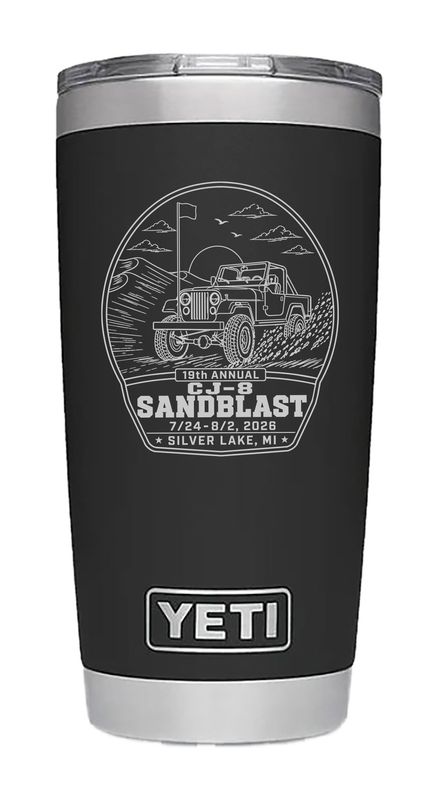 YETI 20 .oz / 30 oz. Stainless Steel Tumbler - Black