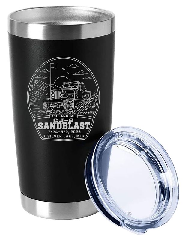 20 oz. & 30 oz. Tumblers- Black