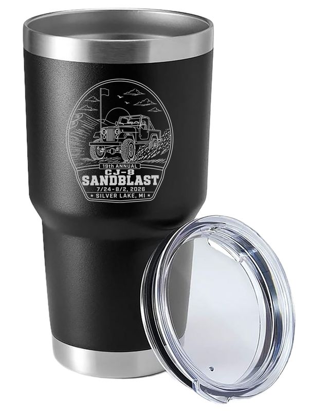 20 oz. & 30 oz. Tumblers- Black