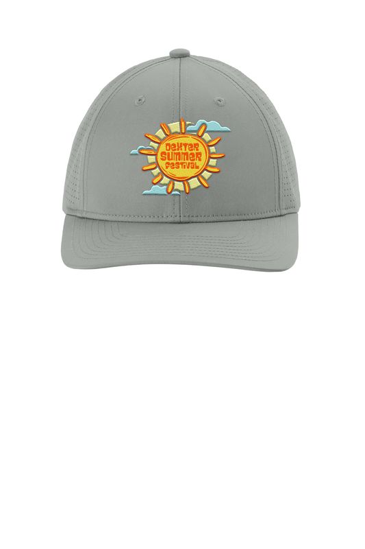 Sport-Tek Pro-Cut Adjustable Cap- Silver