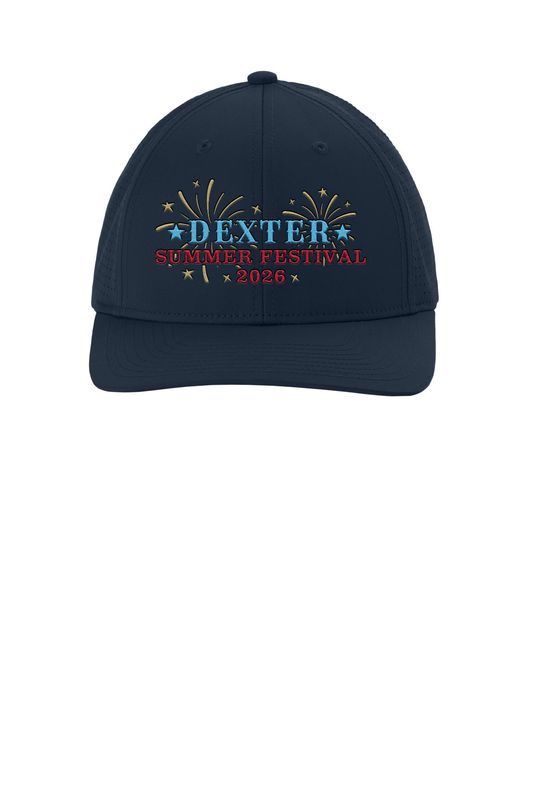 Sport-Tek Pro-Cut Adjustable Cap- Navy, White, Royal