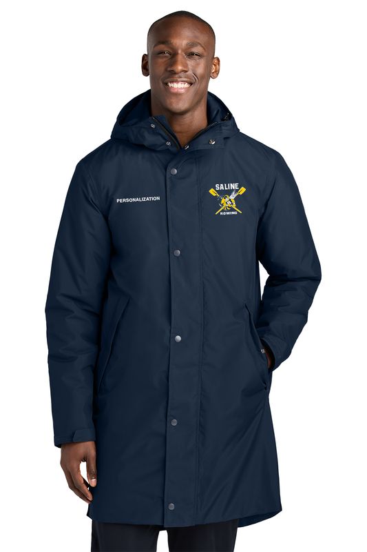 Sport-Tek Waterproof Insulated Sideline Parka- True Navy