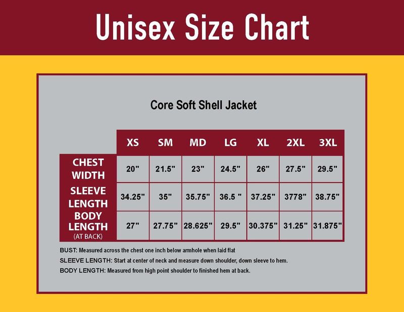 Adult Core Soft Shell Jacket - Navy