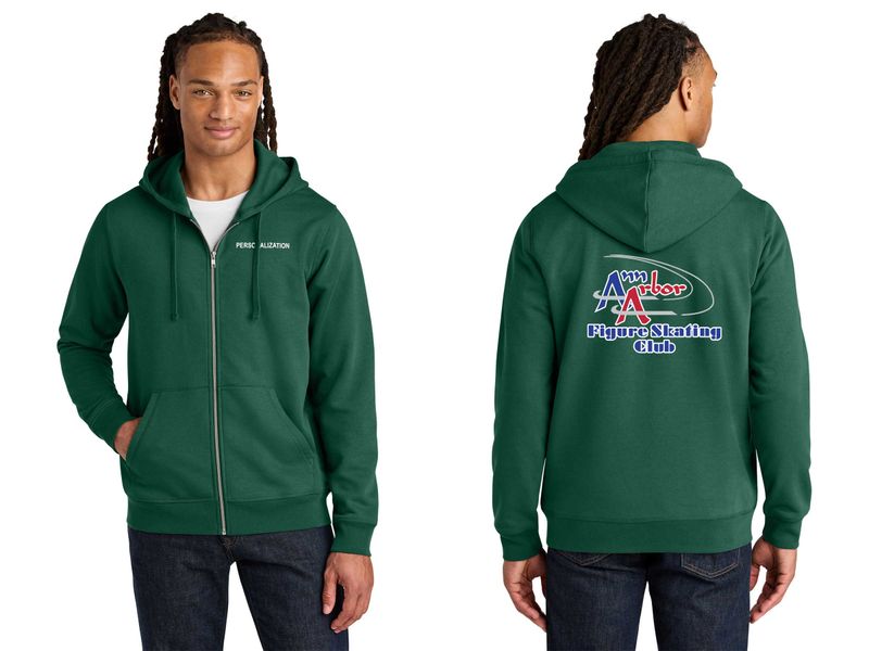 Stanley/Stella® Unisex Mixer Full-Zip Hooded Sweatshirt - Royal Blue, Bottle Green, Black, Anthracite